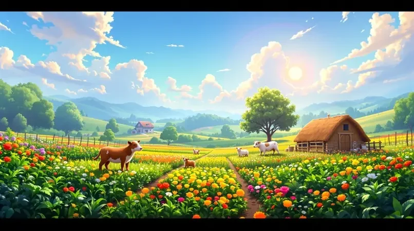 治愈系种田游戏安利：佛系玩家的快乐星球 - 草民影院游戏内容封面